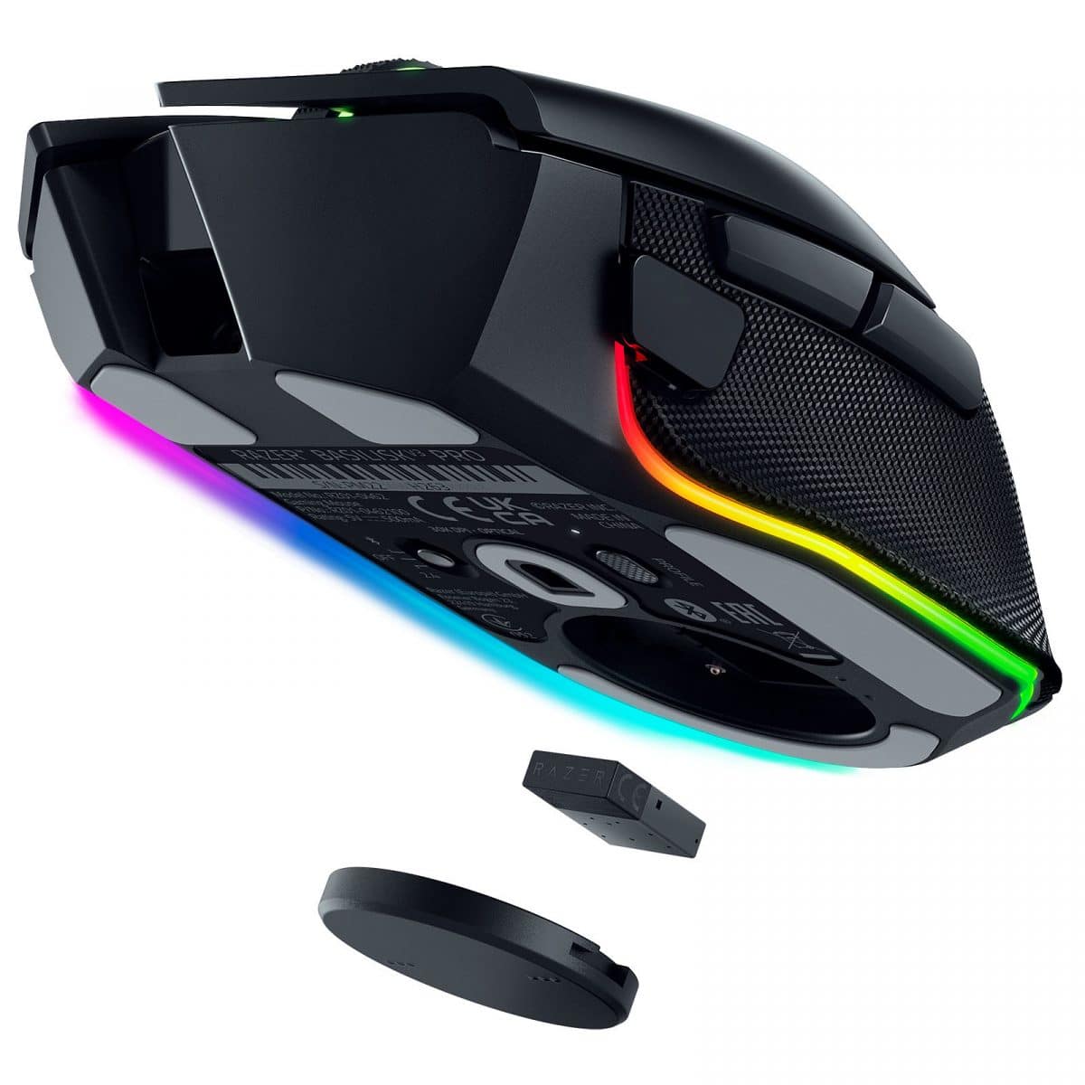 Razer BASILISK V3 PRO BLACK - 30K DPI - RGB - Optical Switches - 11 Buttons - HyperScroll Tilt Wheel