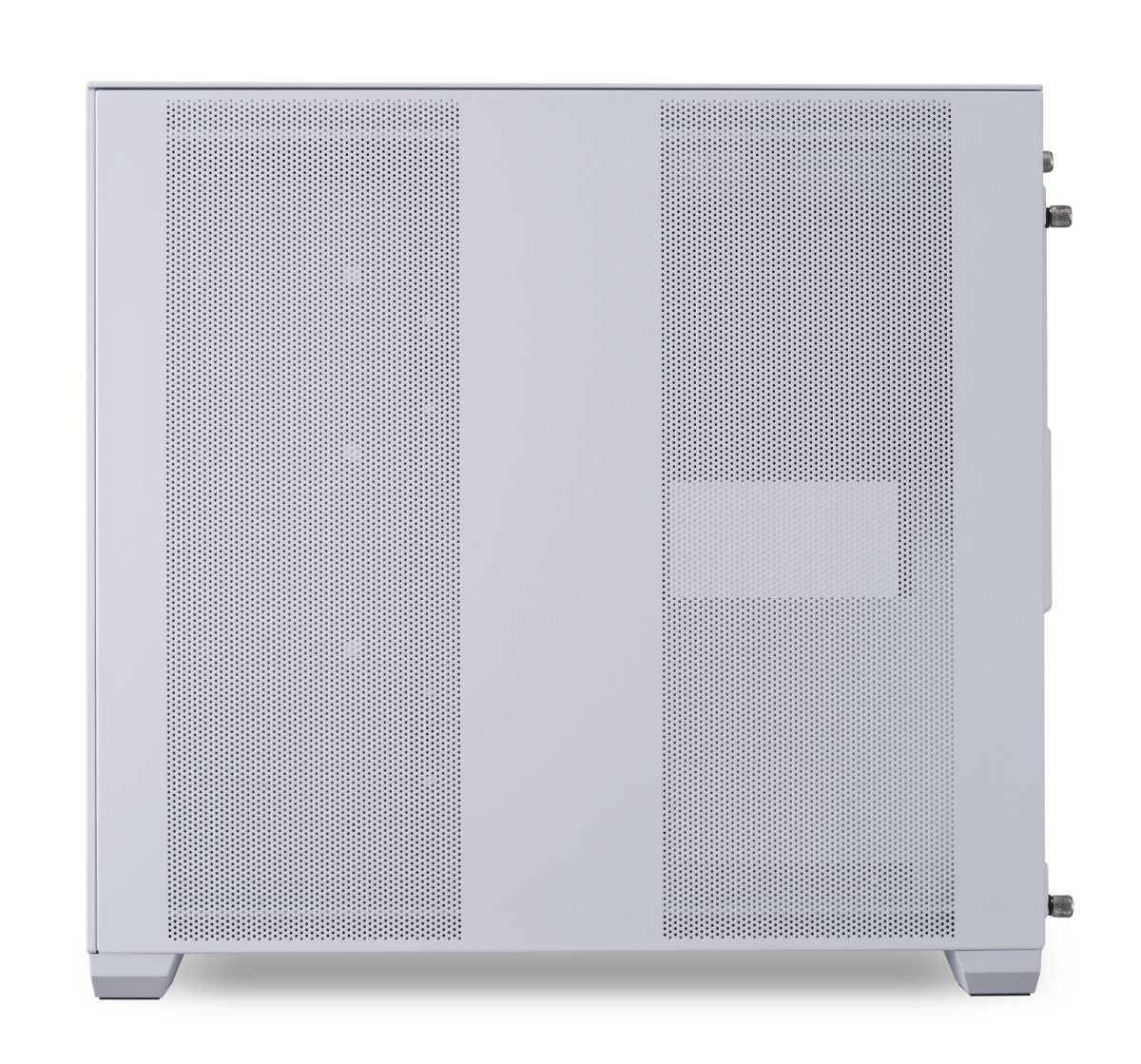 Lian Li O11 AIR MINI White PC Case ATX / M-ATX with 3 standard Fans (front 120mmx2, rear 120mmx1) Me