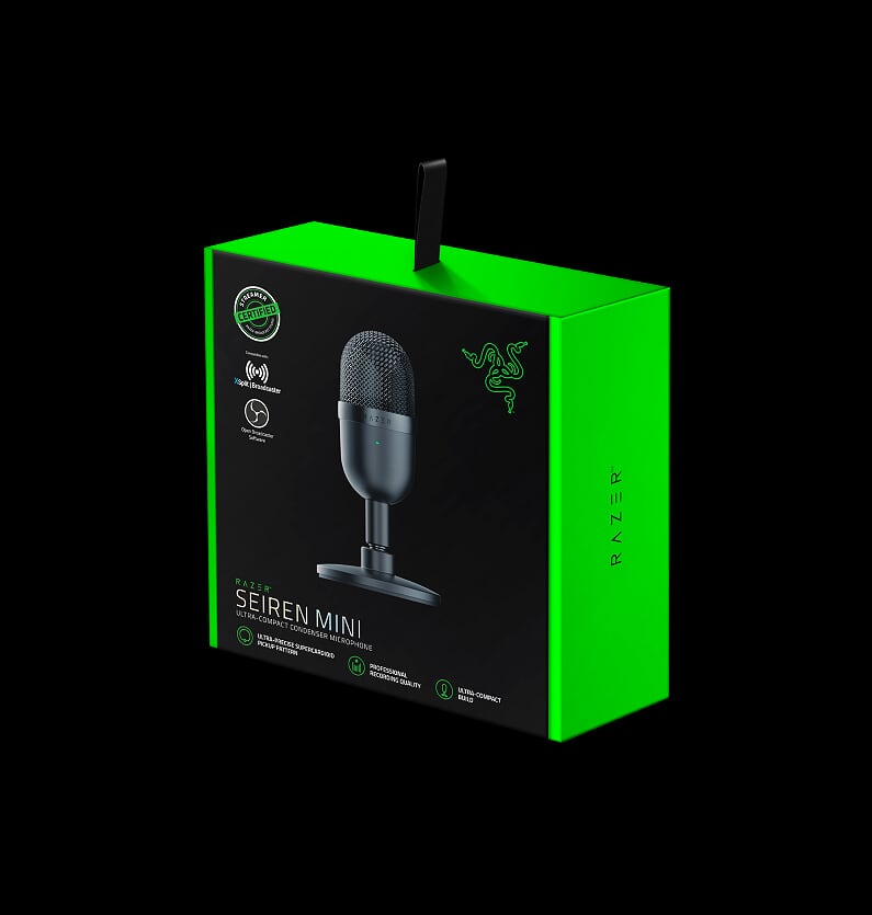 Razer SEIREN MINI PC/PS4/PS5/MAC USB Microphone with Shockmount