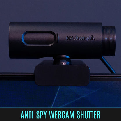 Streamplify CAM Streaming Webcam, Full HD, 60Hz - 1080p Black