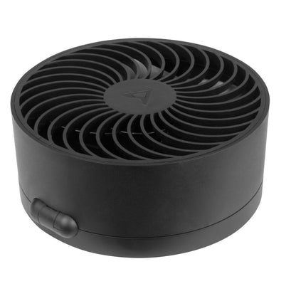 Arctic Summair Plus - Foldable Table Fan with Integrated Battery, Black