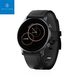 Xiaomi Haylou RS3 LS04 Smart Watch Smartwatch 1.2-Inch AMOLED Screen GPS 5ATM Waterproof Heart Rate Monitor Black EU 3204229