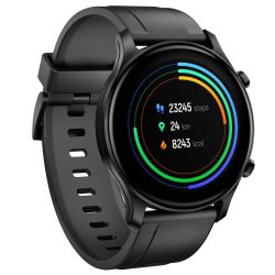 Xiaomi Haylou RS3 LS04 Smart Watch Smartwatch 1.2-Inch AMOLED Screen GPS 5ATM Waterproof Heart Rate Monitor Black EU 3204229