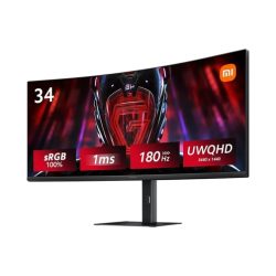 Xiaomi Curved Gaming Monitor 34" (G34WQi) Black EU