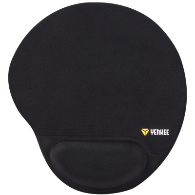 YENKEE YPM 4000BK GEL Mouse Pad με Στήριγμα Καρπού 250mm