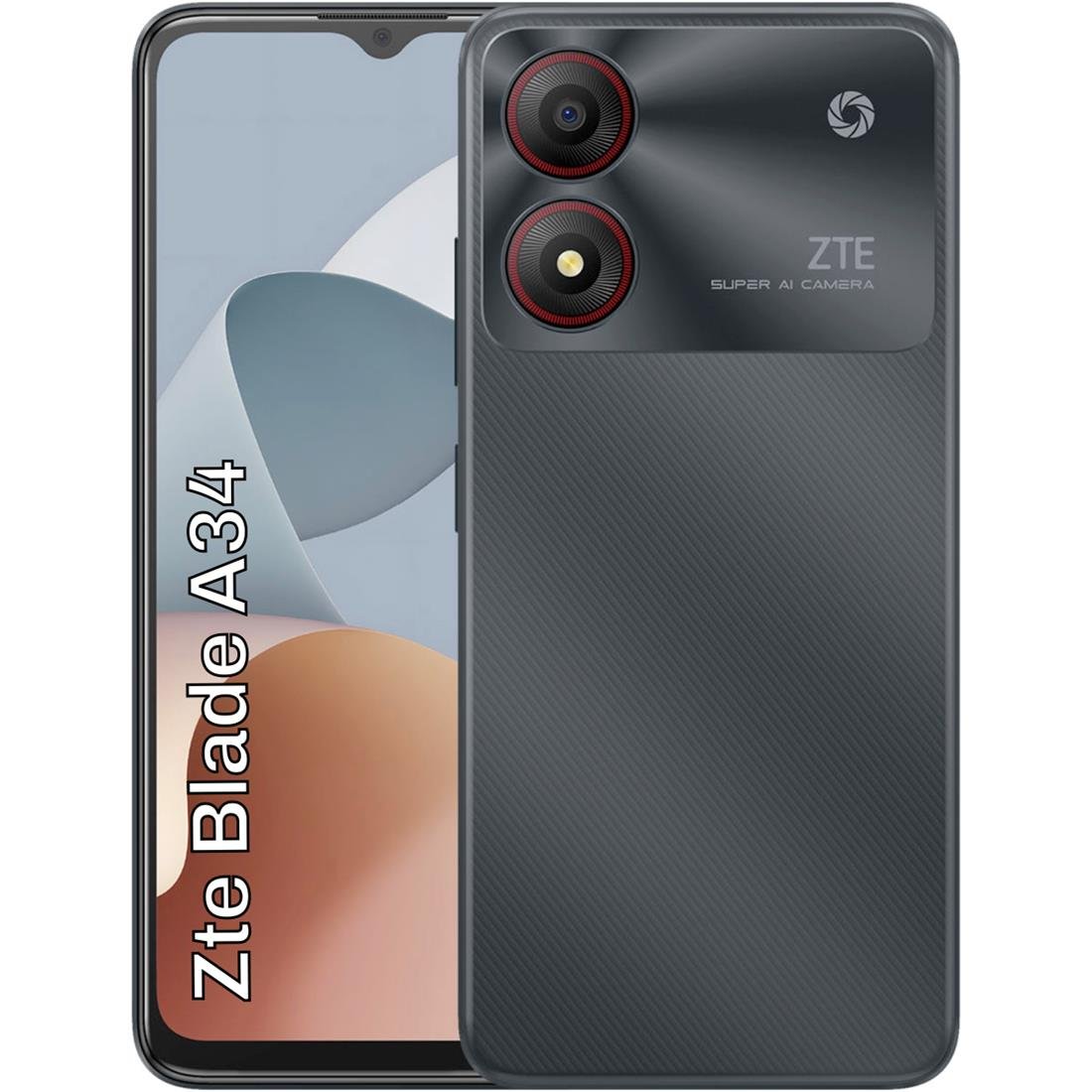 ZTE BLADE A34 6GB 64GB GREY 4G