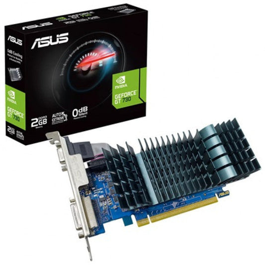 Asus GeForce GT 730 2GB GDDR5 Silent with Brackets Κάρτα Γραφικών