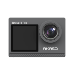 AKASO BRAVE 4 PRO ACTION CAMERA LCD 2.0"/1.4" 4K 20MP SYYA0013-GY-02