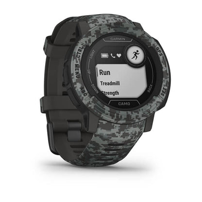 GARMIN INSTINCT 2 SPORT WATCH  010-02626-03 CAMO GRAPHITE EDITION