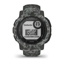 GARMIN INSTINCT 2 SPORT WATCH  010-02626-03 CAMO GRAPHITE EDITION