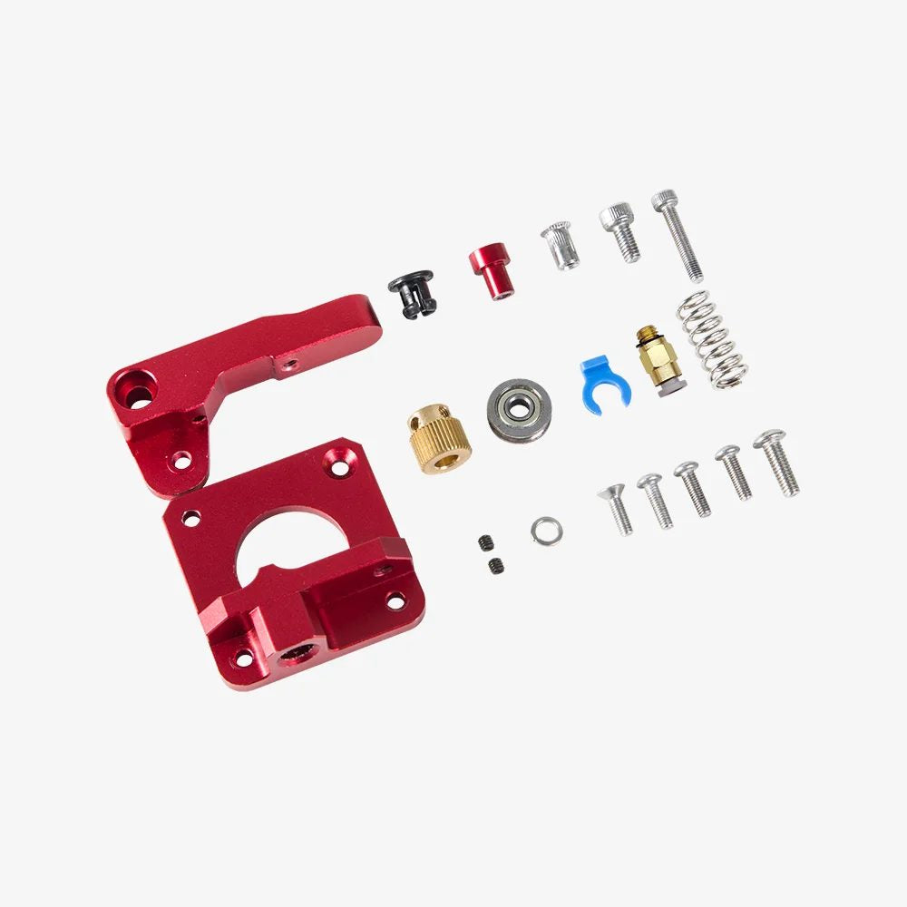 CREALITY 3D Printer Red Metal Extruder Kit (Ender-3/3 Pro/3S/3 V2/3 Max/CR-10/CR-10S)