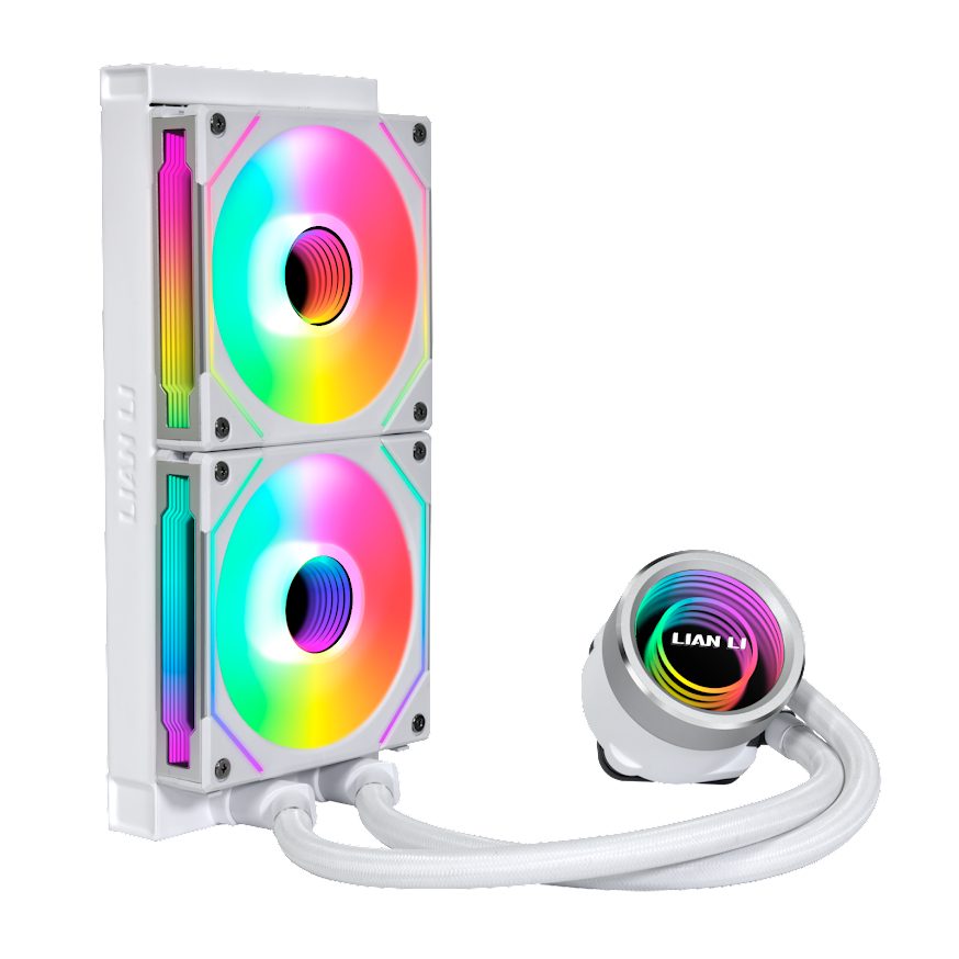 Lian Li Galahad II Trinity 240 SL-Inf White - AIO GPU Liquid Cooler  with ARGB INFINITY Fans