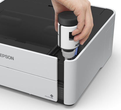 Ασπρόμαυρος Εκτυπωτής Epson EcoTank M1180 Inkjet με WiFi και Mobile Print