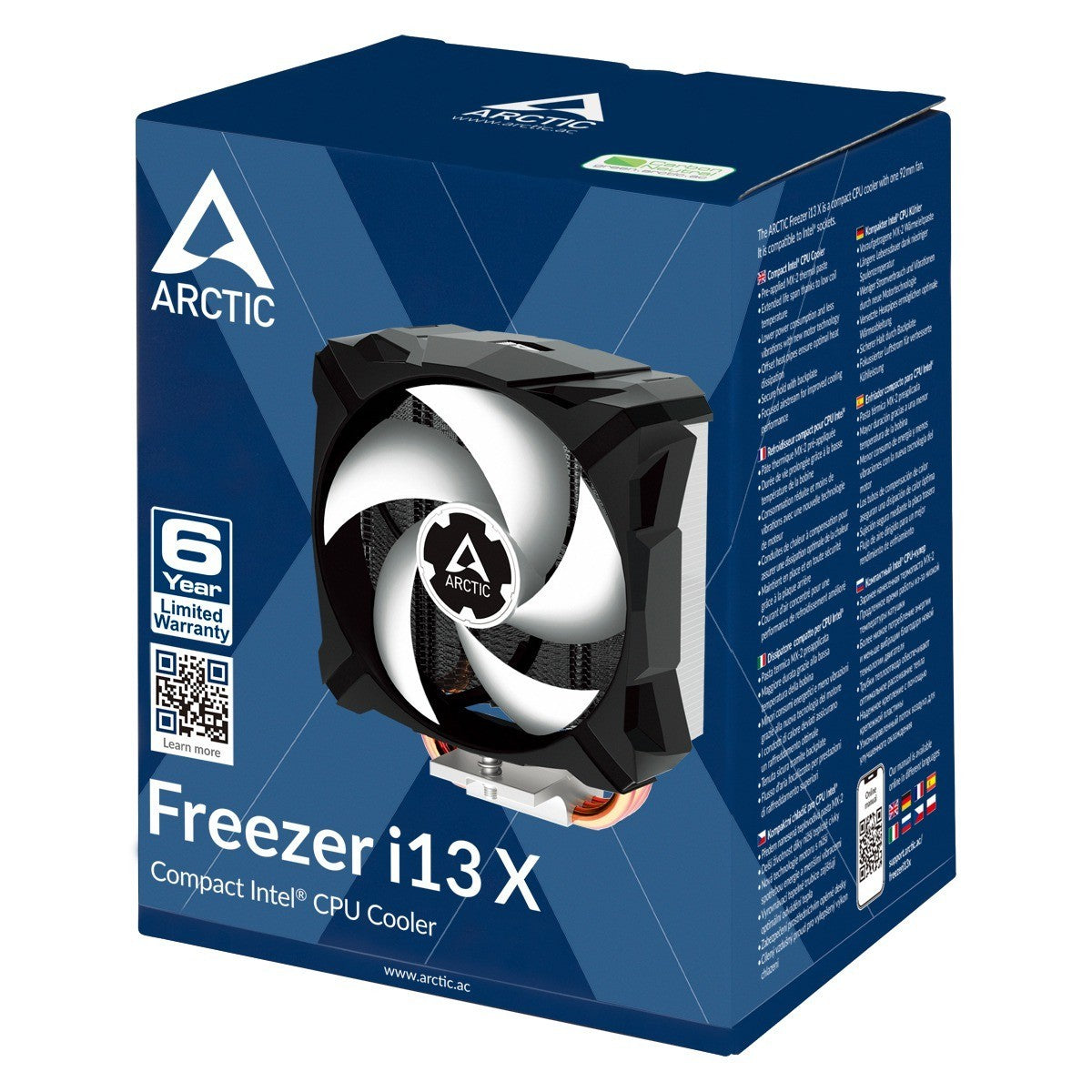 Arctic Freezer i13 X - Compact Intel CPU Cooler