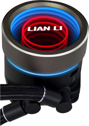 Lian Li Galahad II Trinity 360 SL-Inf Black - AIO GPU Liquid Cooler  with ARGB INFINITY Fans