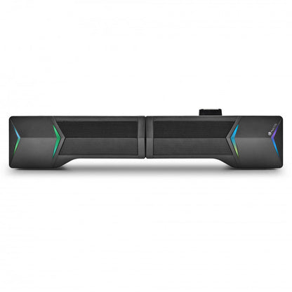 Gaming Bluetooth Soundbar 2.0 NGS GSX-B1200 Ηχομπάρα ισχύος 12W με RGB Lights σε χρώμα μαύρο