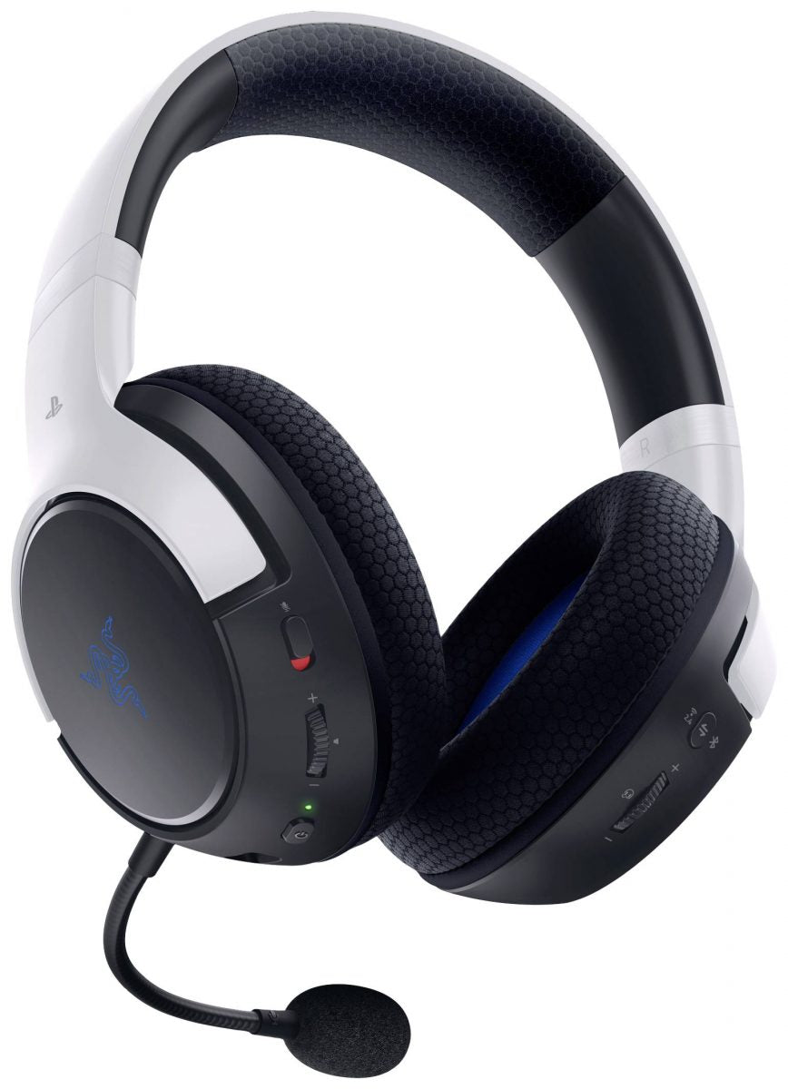 Razer KAIRA HYPERSPEED - Wireless Gaming Headset - Playstation Licensed – WHITE – PS5 / PC / MOBILE