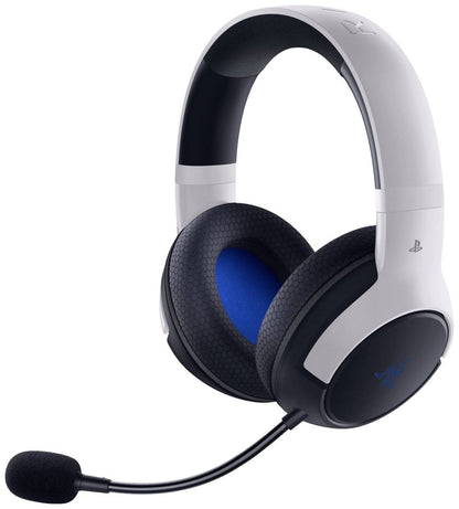 Razer Kaira Hyperspeed PlayStation Ασύρματο Over Ear Gaming Headset με σύνδεση USB Licensed Black/White