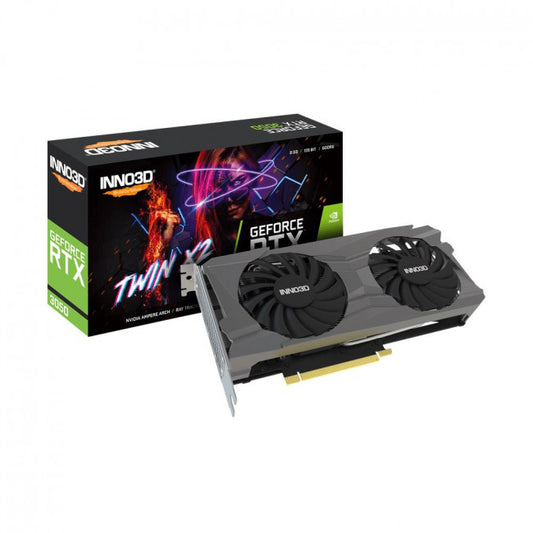 Inno 3D GeForce RTX 3050 8GB GDDR6 Twin X2 Κάρτα Γραφικών