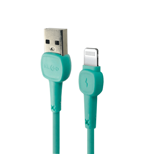 KLGO Καλώδιο 2.4A USB 2.0 σε Lightning  ταχείας φόρτισης 1M Πράσινο