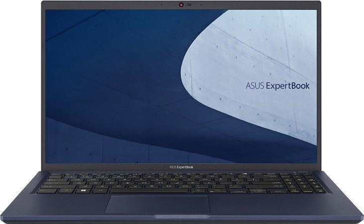 Laptop ASUS ExpertBook B1 15.6 FHD IPS (i7-1255U/16GB/512GB SSD NVMe/W11 Pro) 3y NBD Star Black