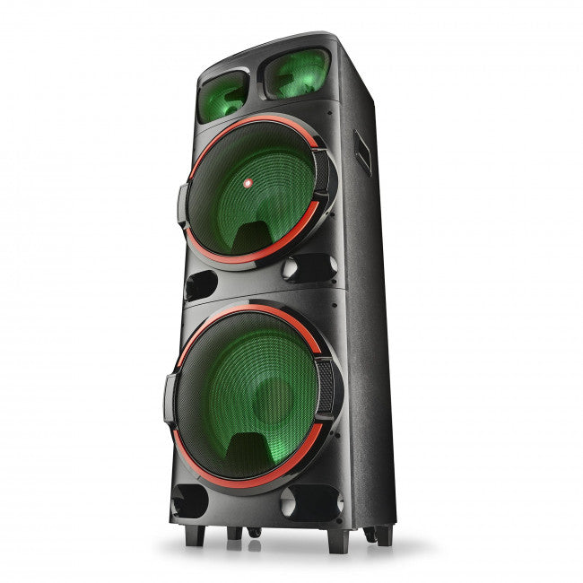 Bluetooth Ηχείο φορητό NGS WILD DUB 3 1200w Double 15" Woofer