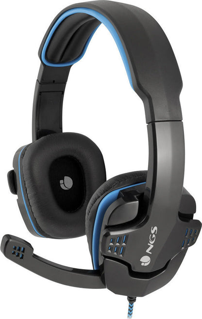 Gaming Headset NGS GHX-505 Over Ear (3.5mm) Μαύρο/Μπλέ