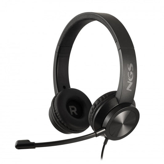 Ακουστικά με μικροφωνο NGS MSX 11 PRO Over Ear Multimedia σύνδεση 3.5mm Jack