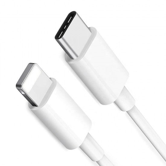 Sunpin PC-01 USB-C to Lightning Cable 20W Λευκό 1m