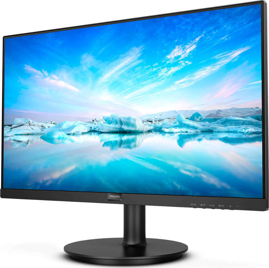 Philips V Line 242V8LA VA Monitor 23.8" FHD 1920x1080 με Χρόνο Απόκρισης 4ms GTG