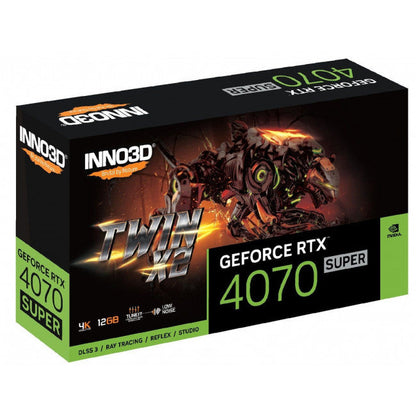 Inno 3D GeForce RTX 4070 Super 12GB GDDR6X Twin X2 Κάρτα Γραφικών