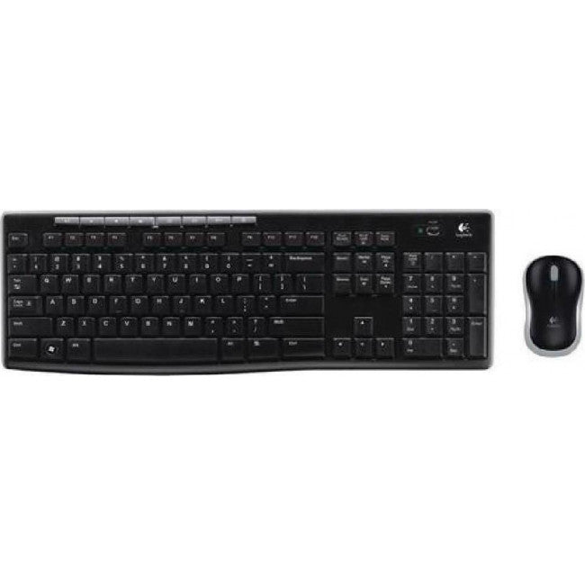 Σετ Πληκτρολόγιο & Ποντίκι Ελληνικό Logitech Wireless Combo MK270 Ασύρματο