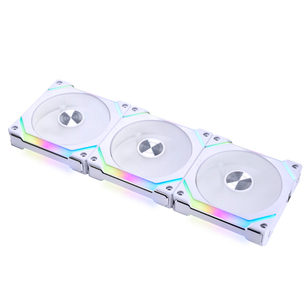 Lian Li UNI FAN SL V2 120 TRIPLE WHITE aRGB PWM 120mm 2000RPM (3pcs) with controller