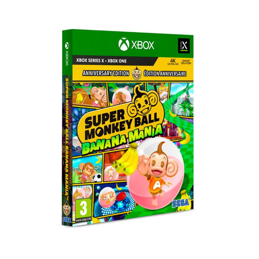 SUPER MONKEY BALL BANANA MANIA LAUNCH EDITION XBX