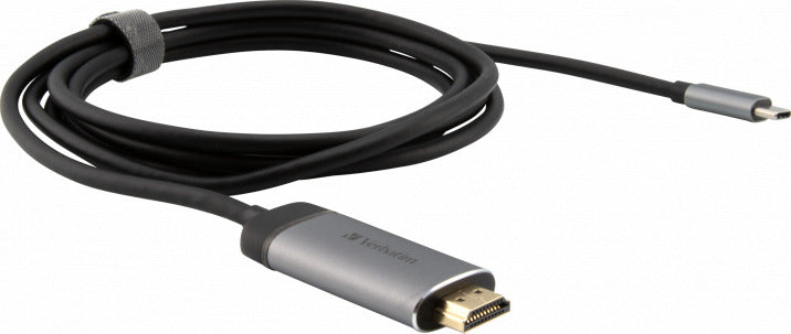 Verbatim Cable HDMI male - USB-C male 1.5m Μαύρο