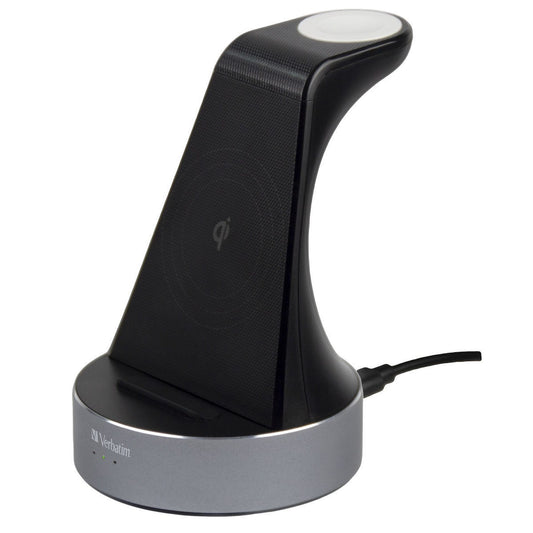 Φορτιστής Verbatim Wireless Charging Stand 2-in-1