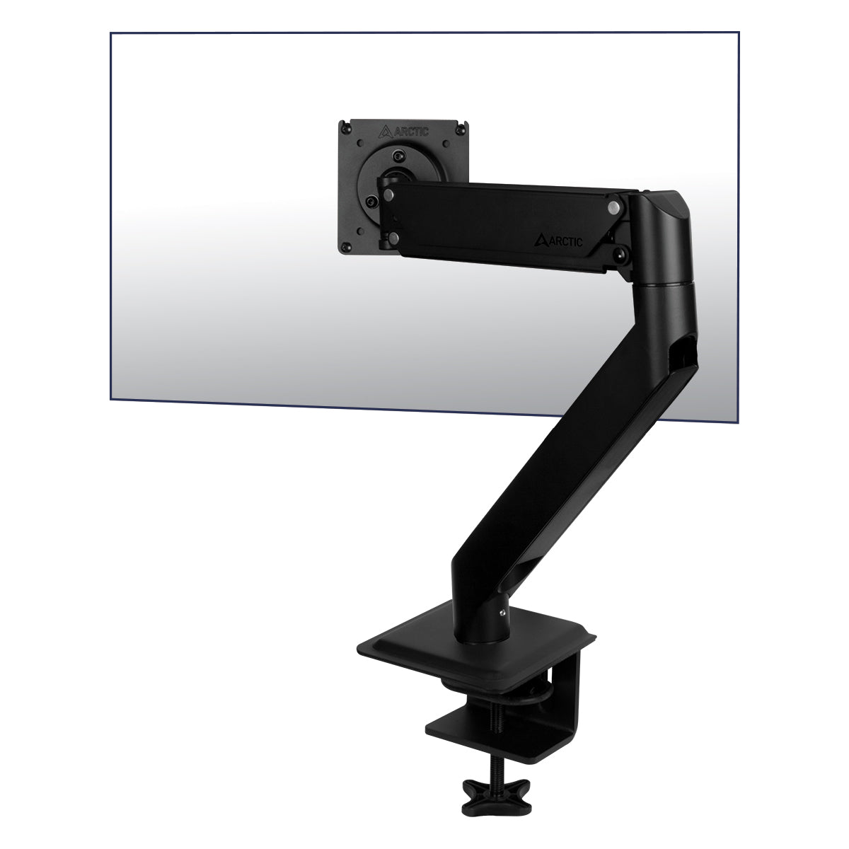 ARCTIC X1-3D - Single Monitor arm with complete 3D movement in black colour