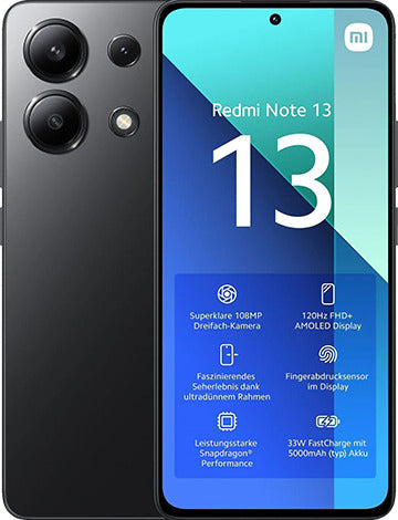 Xiaomi Redmi Note 13 8GB 256GB Black LTE