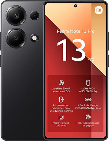 Xiaomi Redmi Note 13 Pro 8GB 256GB Black LTE