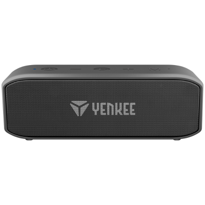 YENKEE YSP 3010BK QBRICK Αδιάβροχο Φορητό Ηχείο Bluetooth 5.0 με τεχνολογία TWS, 20W RMS