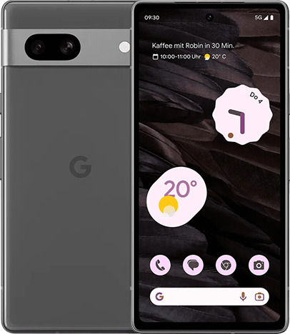 Google pixel 7a 128GB 8GB RAM (Charcoal) Black EU Spec