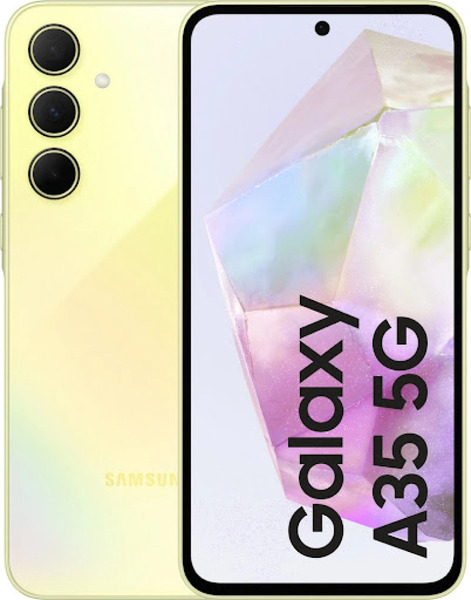 Samsung Galaxy A35 8GB 128GB Lemon Yellow 5G A356 Arab Spec