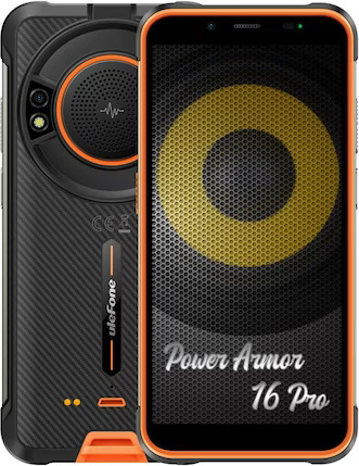 Ulefone Power Armor 16 Pro 4GB 64GB Orange LTE EU Spec