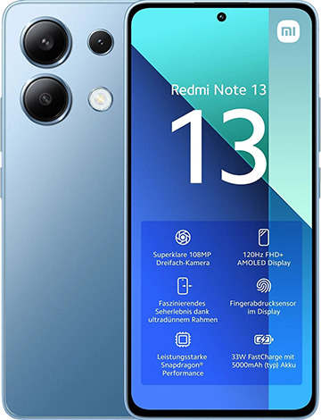Redmi Note 13 8GB 256GB Ice Blue LTE Global spec